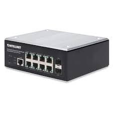 508278 | Intellinet | 8-Port Gigabit PoE+ SFP Switch