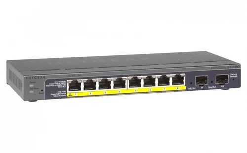 GS110TP-300EUS | Netgear | 8-Port Gigabit PoE+ Smart Switch