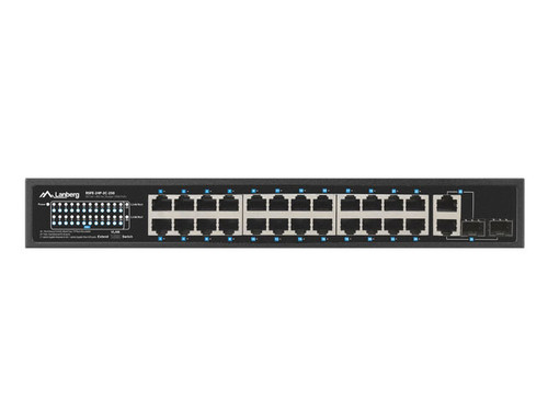 RSFE-24P-2C-250 | Lanberg | 24-Port PoE+ 250W Network Switch