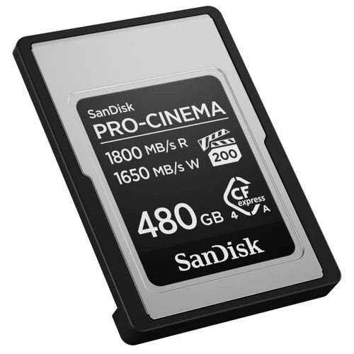 SDCFEA-480G-GN4NN | SanDisk | 480GB PCIe 4.0 CFexpress Type A Card