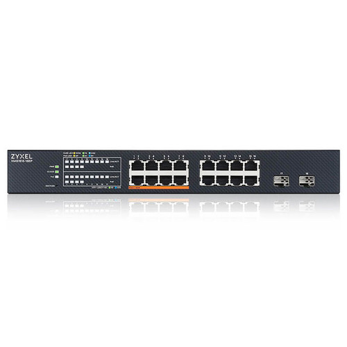 XMG1915-18EP | Zyxel | 16-Port 2.5GbE PoE++ Managed Switch