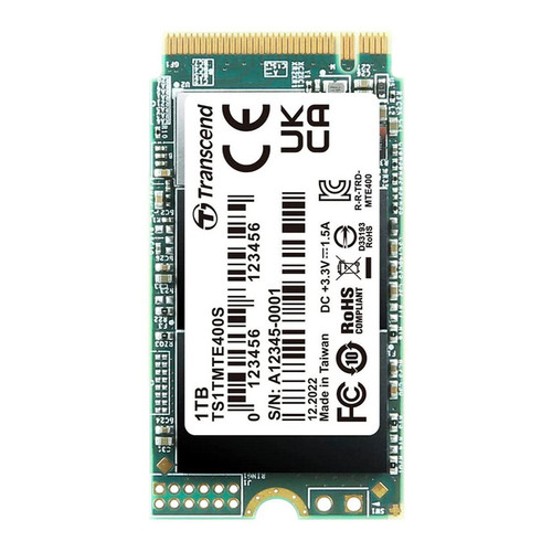 TS1TMTE400S | Transcend | 1TB PCIe NVMe Solid State Drive