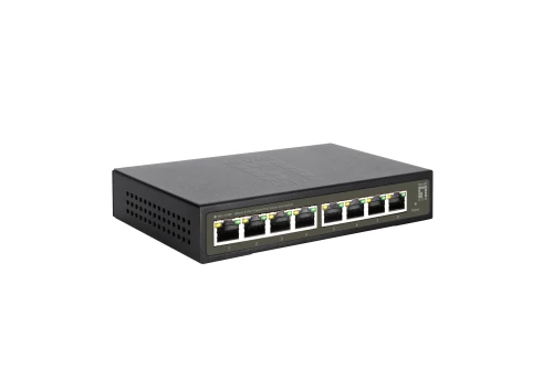 GES-2108P | LevelOne | 8-Port Gigabit PoE+ Managed Switch