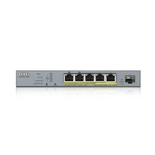 GS1350-6HP-EU0101F | Zyxel | 6-Port CCTV PoE Managed Switch