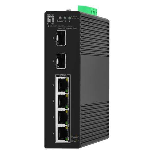 IGS-2106P | LevelOne | 6-Port Gigabit PoE SFP Switch