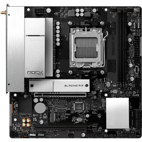 90-MXBU70-A0UAYZ | ASRock | B850M AM5 WiFi Micro-ATX Motherboard