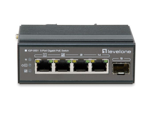 IGP-0501 | LevelOne | 5-Port Gigabit Industrial Network Switch