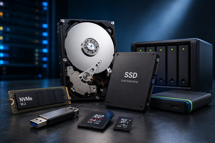 Ultimate Storage Devices Guide 2026 for Businesses & Personal Use