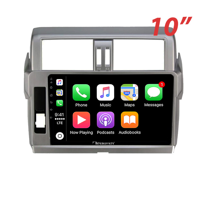 Nakamichi Android NAXTOYOTAPRADO20142017 Wireless Apple Carplay