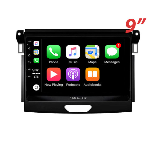 Nakamichi Wireless Apple Carplay Android auto solution compatible with Ford Ranger 2015+