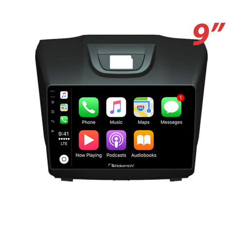 Nakamichi Wireless Apple Carplay Android auto solution compatible with Holden Colorado 2014-2016 MyLink