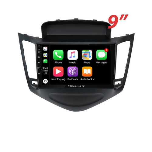 Nakamichi Android Wireless Apple Carplay Android auto Sat Nav solution compatible with Holden Cruze 2009-2016
