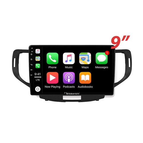 Nakamichi Wireless Apple Carplay Android auto solution compatible with Honda Accord Euro 2008-2015