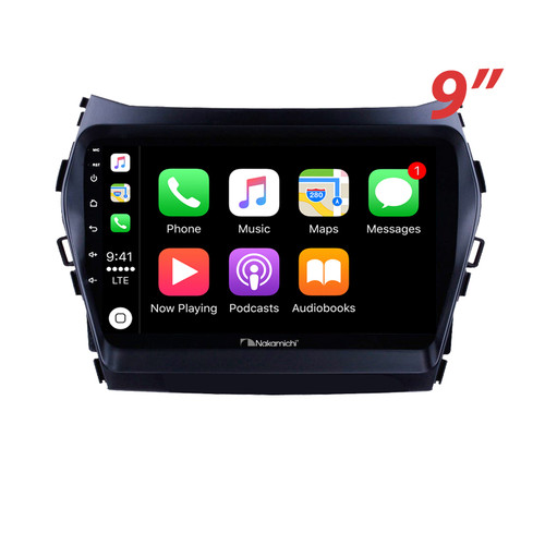 Nakamichi Wireless Apple Carplay Android auto solution compatible with Hyundai Santafe 2013-2018