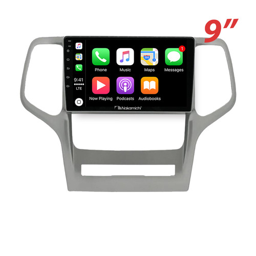 Nakamichi Wireless Apple Carplay Android auto solution compatible with Jeep Grand Cherokee 2011-2013