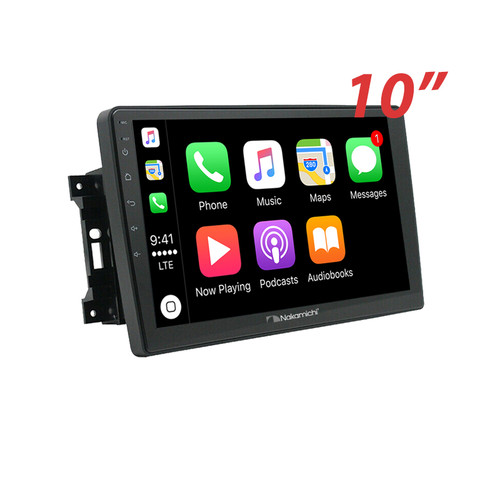 Nakamichi Wireless Apple Carplay Android auto solution compatible with Jeep Wrangler 2007-2016