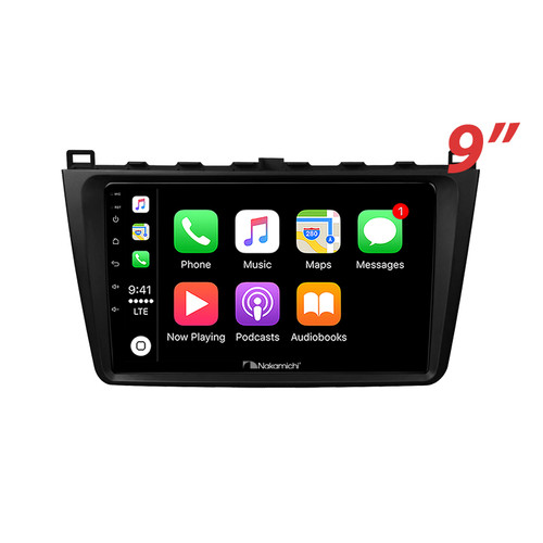 Nakamichi Wireless Apple Carplay Android auto solution compatible with Mazda 6 2008-2012