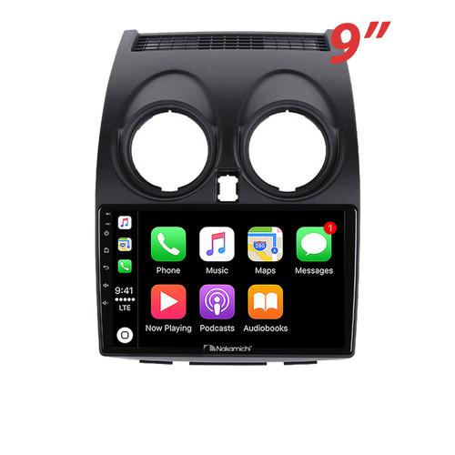 Nakamichi Wireless Apple Carplay Android auto solution compatible with Nissan Dualis 2007-2013