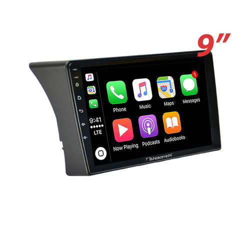 Nakamichi Wireless Apple Carplay Android auto solution compatible with Nissan Navara D40 RX 2007-2015 
ST 2007-2010