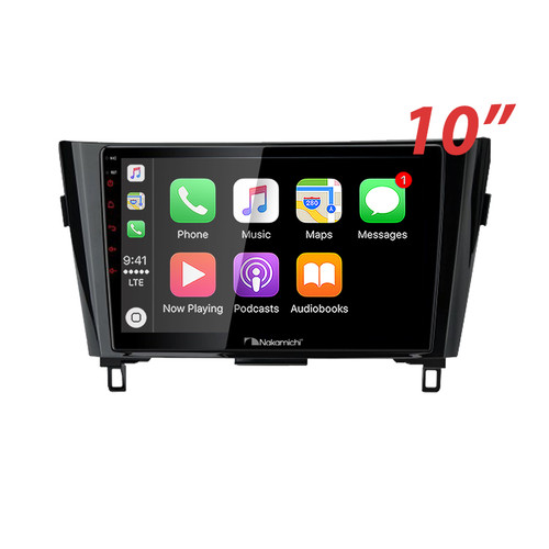 Nakamichi Wireless Apple Carplay Android auto solution compatible with Nissan Xtrail Qashqai 2014-2022