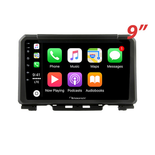 Nakamichi Wireless Apple Carplay Android auto solution compatible with Suzuki Jimny 2018+