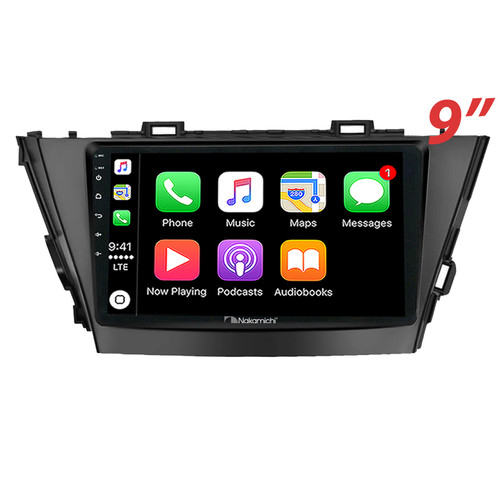 Nakamichi Wireless Apple Carplay Android auto solution compatible with Toyota Prius V 2012-2019