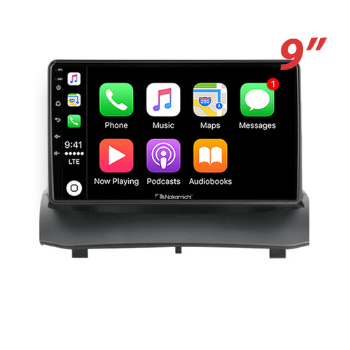 Nakamichi Android Wireless Apple Carplay Android auto solution Sat Nav compatible with Ford Fiesta 2008-2018