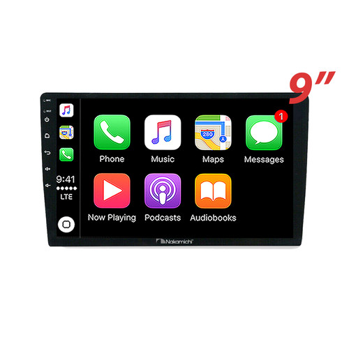 Nakamichi Android Wireless Apple Carplay Android Auto Sat Nav Solution compatible with Kia Soul 2011-2014