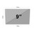 SCRP2 9" 10" Navigation Soft Screen Protector Anti Fingerprints Car Stereo Protective Film