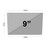 SCRP4 9" 10" Navigation Anti-Reflection Screen Protector Anti Fingerprints Car Stereo Protective Film