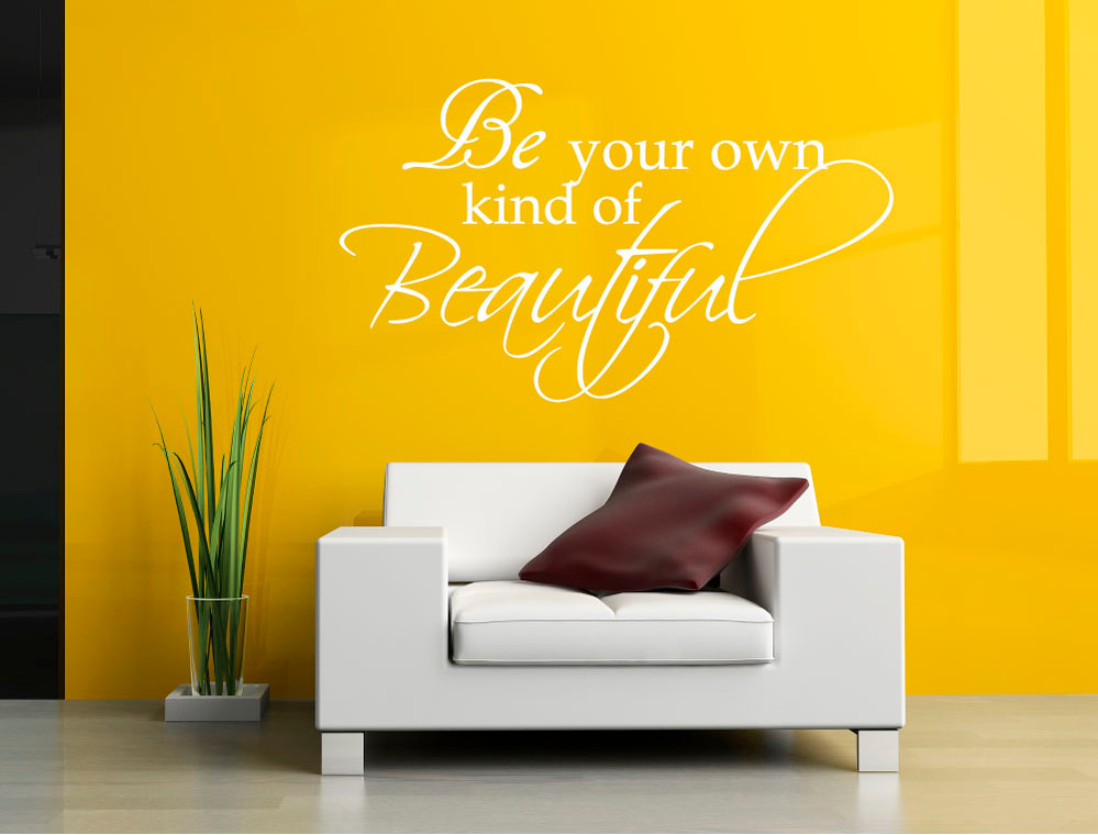 Loving You is Easy Cause You're Beautiful Wall Sticker