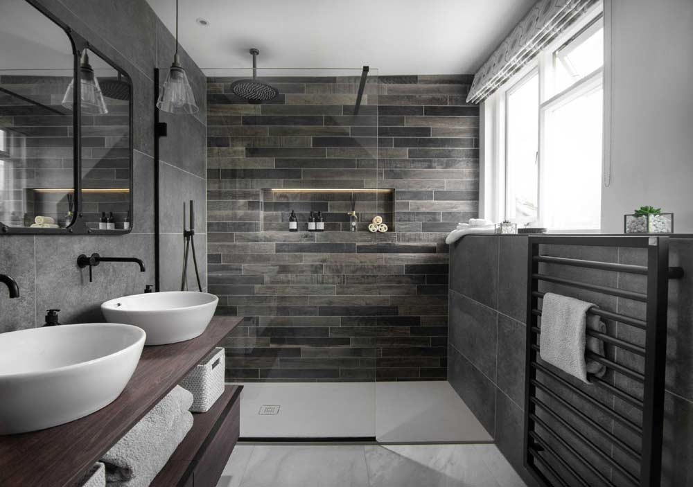 30 Inspiring Grey Bathroom Ideas for Your Next Renovation - Aspect Wall Art