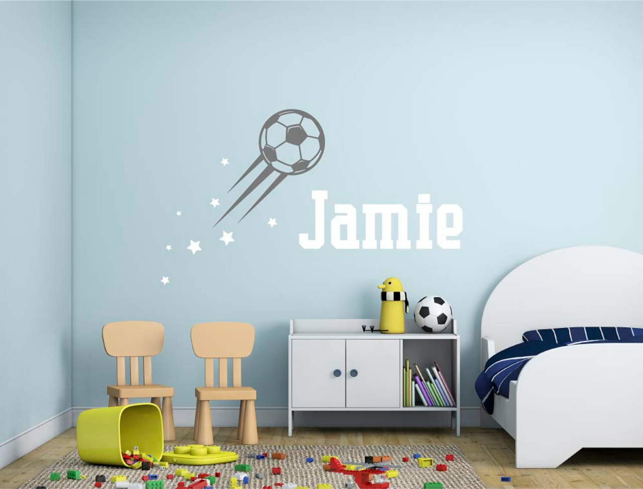 Personalised Football Wall Sticker