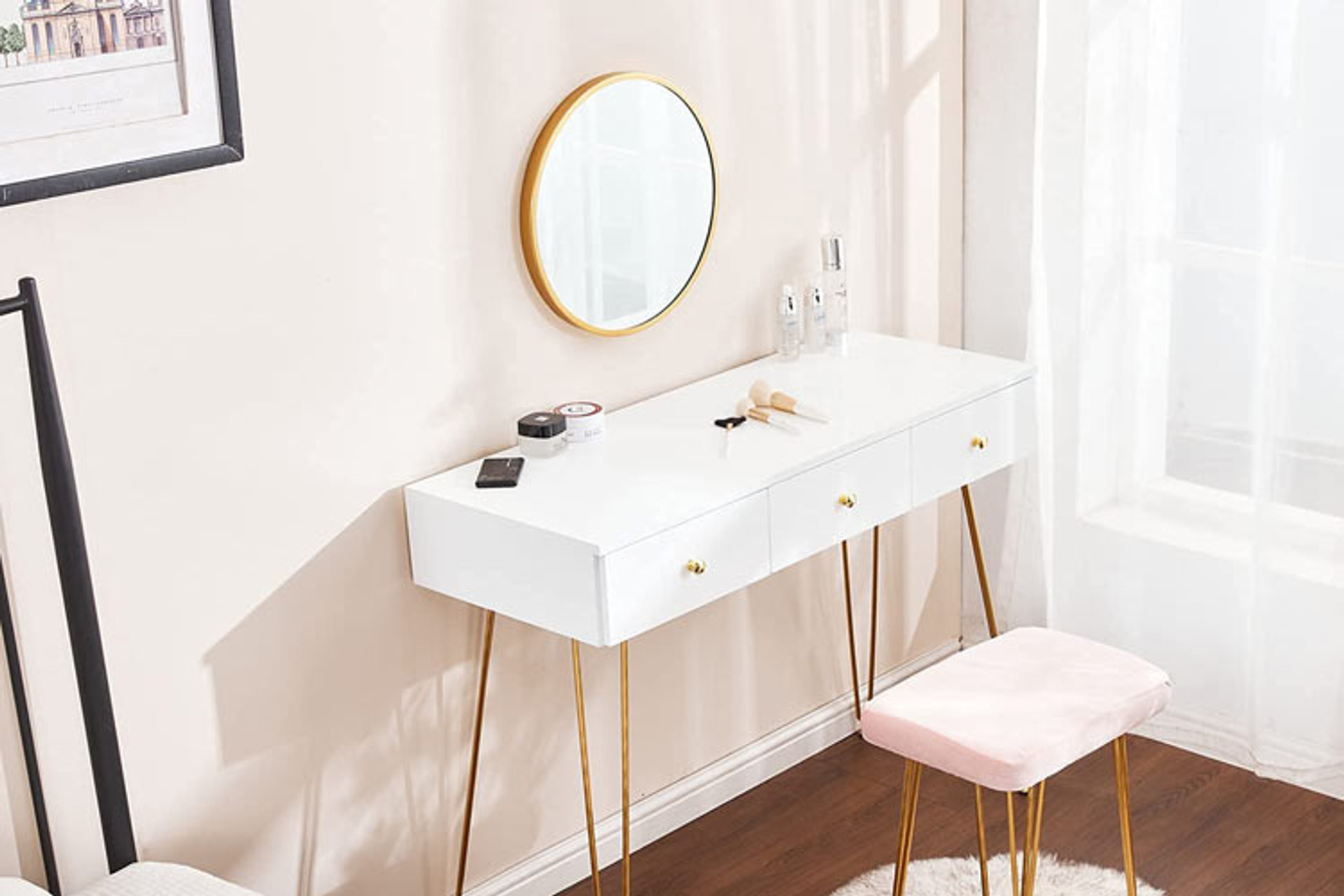 12 Best Dressing Table Ideas for the Perfect Beauty Space - Aspect Wall Art