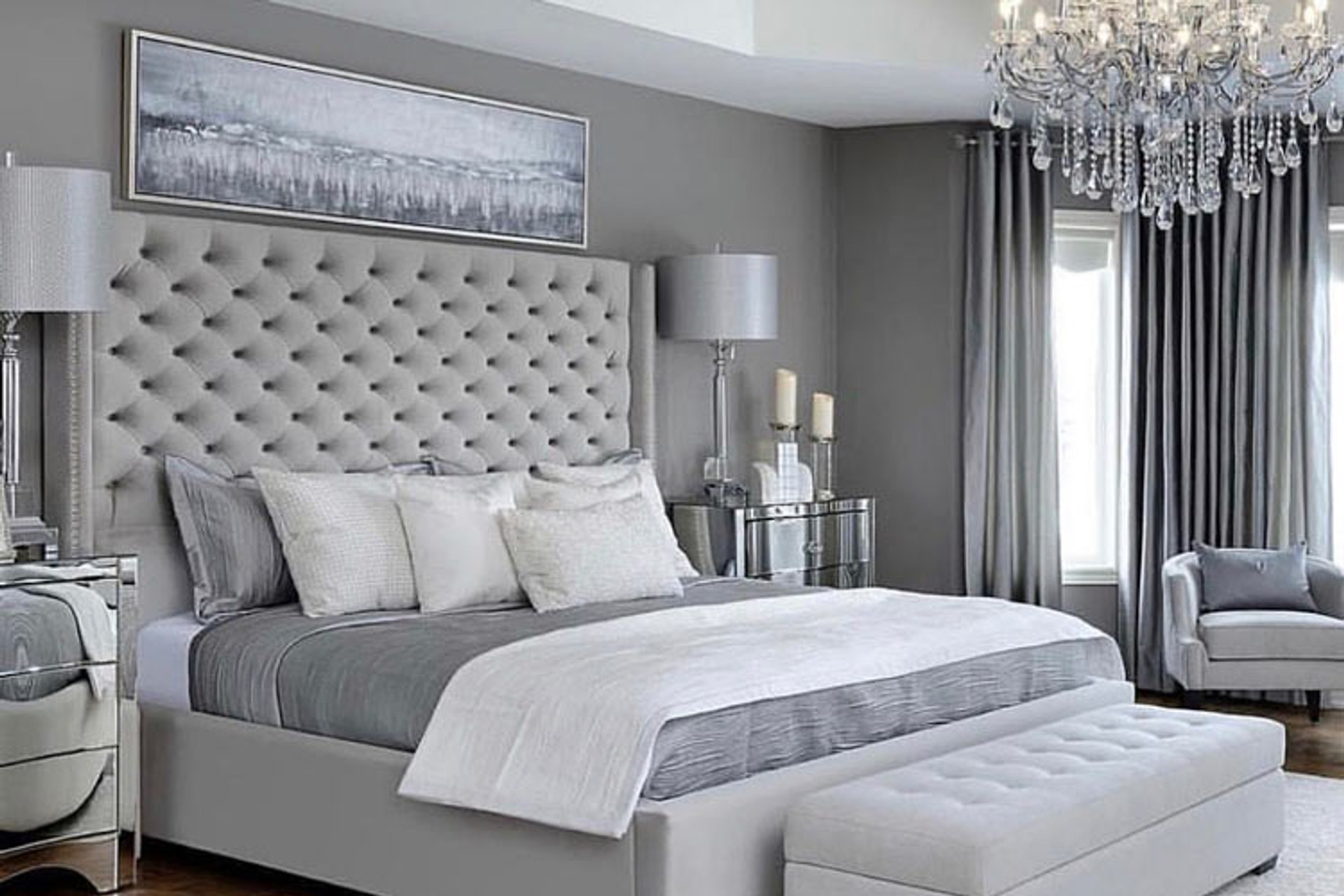 Grey And Silver Decoration Ideas Living Room Set