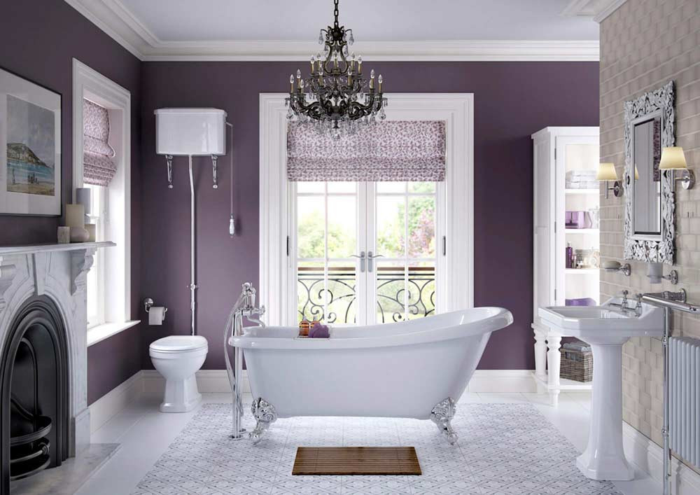 13 Victorian Bathroom Ideas with a Modern Twist Aspect Wall Art