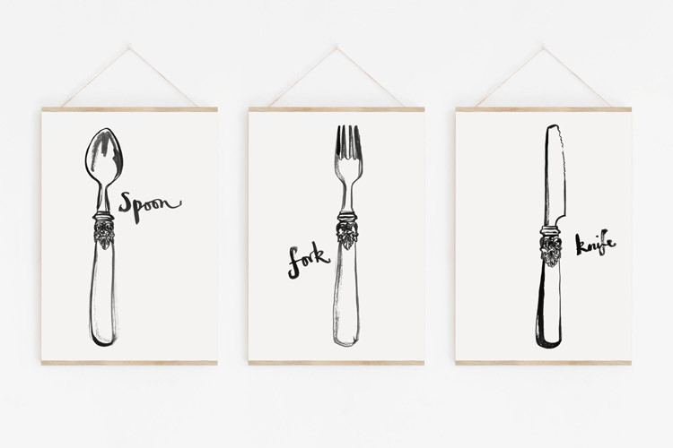 16 Beautiful Kitchen Wall Decor Ideas For Your Home Aspect Wall Art