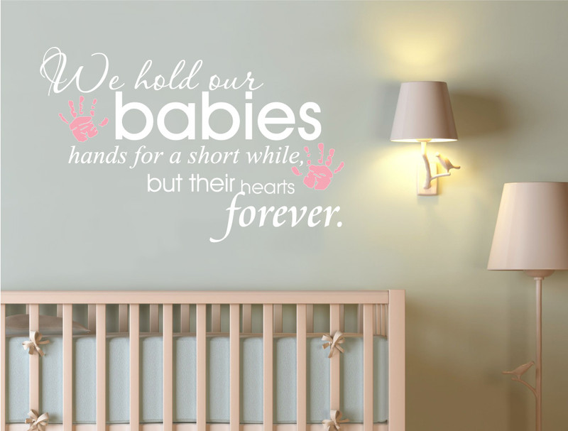 Baby Room Wall Sticker Quote ( FREE application tool )