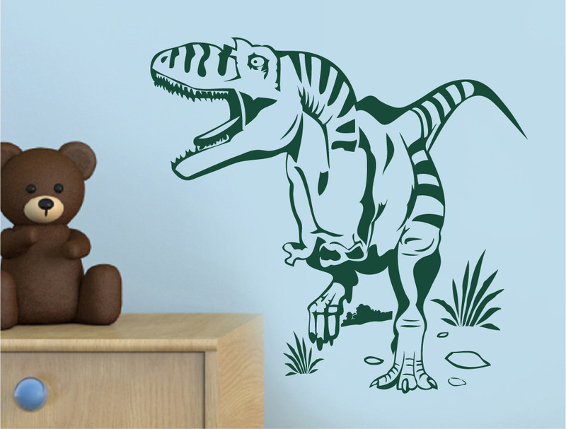 Large Dinosaur Wall Sticker ( FREE application tool )