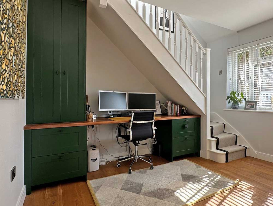 29 Under Stairs Office Ideas - Small Space, Big Impact - Aspect Wall Art