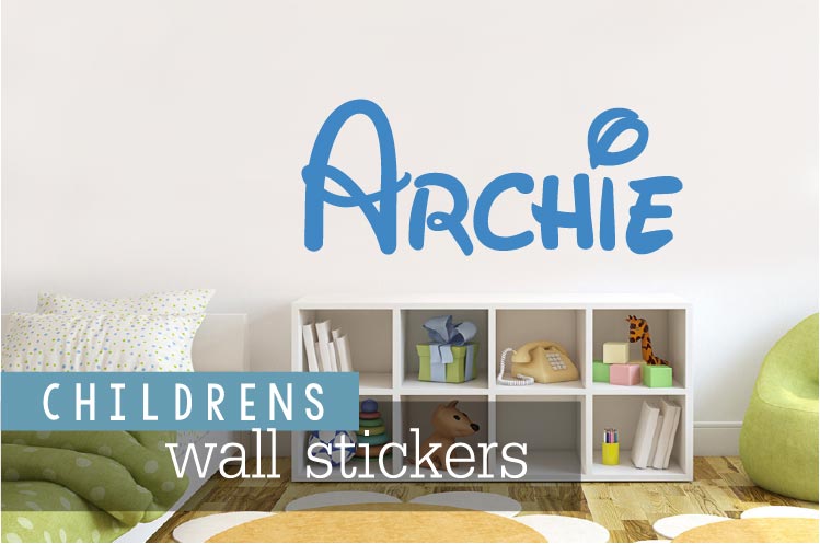 childrens wall stickers banner link