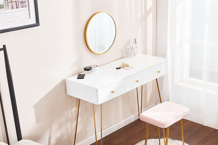 If you need a vanity unit or small dressing table in your bedroom