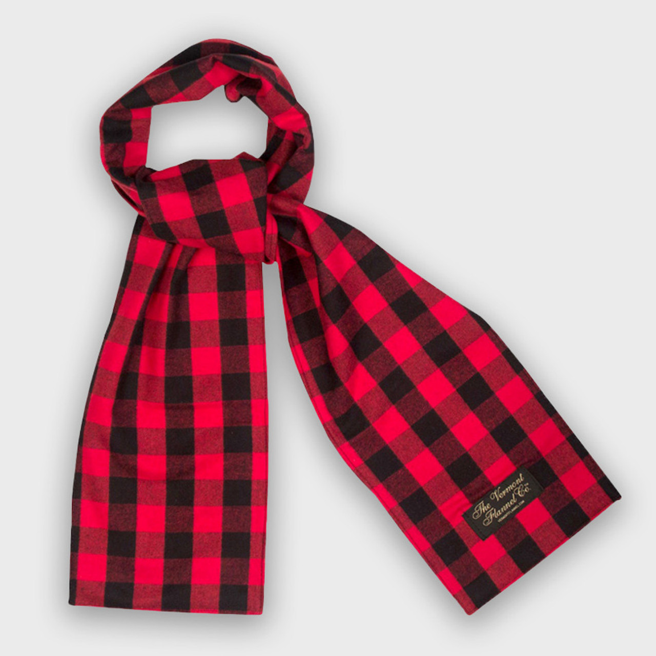 Flannel Scarf  Handcrafted USA - The Vermont Flannel Co.