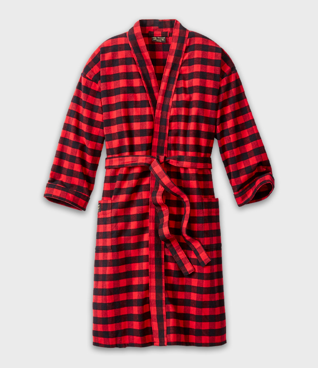 Flannel Robe - Handcrafted USA - The Vermont Flannel Co.