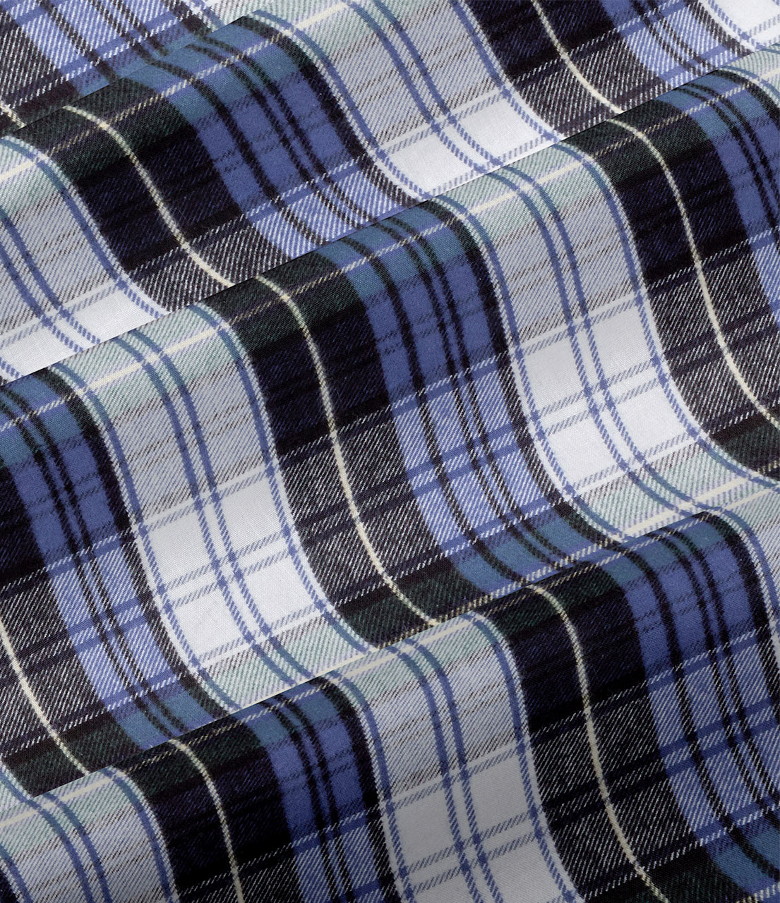 Vermont Flannel Organic Fabric | Handcrafted USA | Black Bird | Vermont Flannel