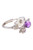 Amethyst Floral Ring