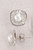 Pearl & Baguette Crystal Square Earrings