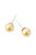 Fabulous Mother of Pearl Earrings in white in gold