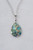 26" Large Abalone Teardrop Pendant