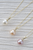 9mm fine Pearl pendant on 9ct gold chain